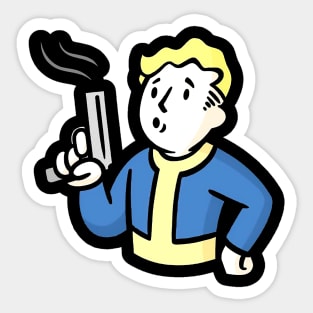 vault boy Sticker